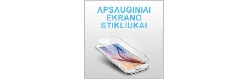 Apsauginiai ekrano stikliukai mobiliems telefonams